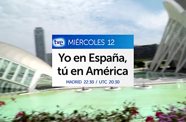 Yo en España tú en Ámerica