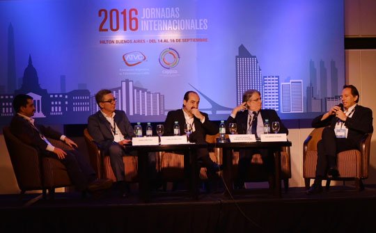 José Crettaz, Carlos Moltini, Jorge Di Blasio,Oscar Vicente Simões de Oiveira y Eduardo Stigol