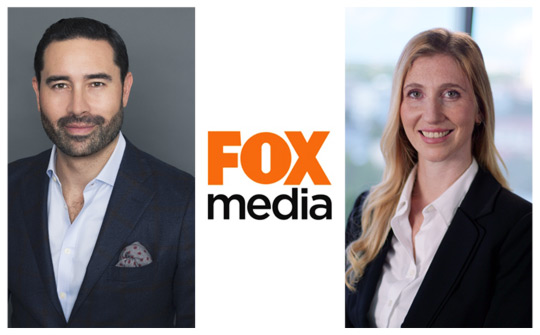 Juan Vallejo, vicepresidente sénior de Commercial Partnerships, y Daniela Novick, Audience & Consumer Insights Director de FNG Latin America.