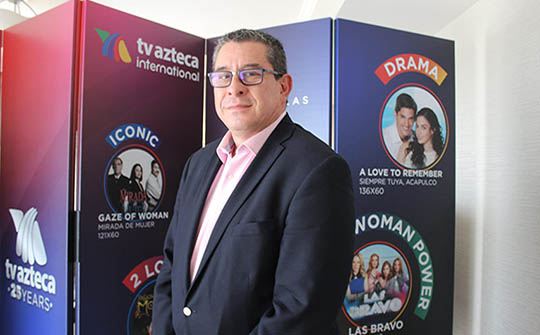 Ramón Salomón, director de operación de contenidos de TV Azteca Internacional