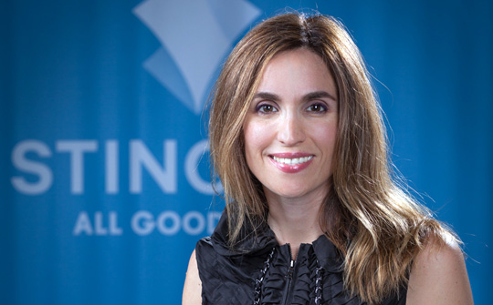 Gerente general para Latinoamérica de Stingray, Alejandra Olea.
