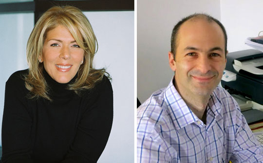 Antoinette Zel y Diego Prusky