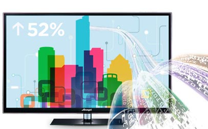 Aumenta a 52% el número de televisores conectados a Internet en EEUU