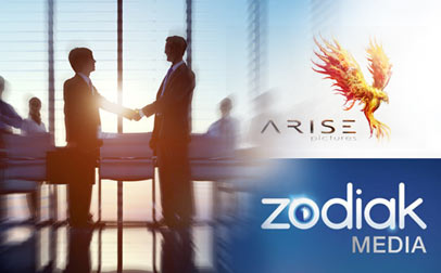 Zodiak Rights, firmó un primer acuerdo con Arise Pictures